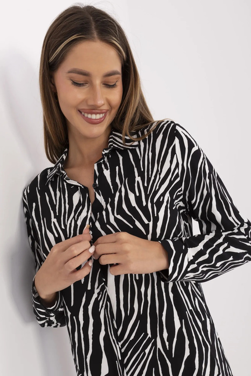 Melnbalta kleita ar apdrukām Gigi RUE...