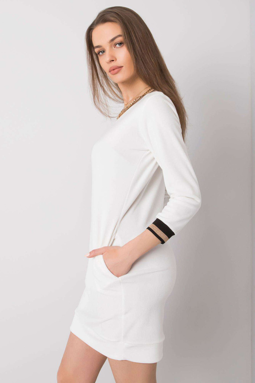 Ecru samta kleita Aspen RUE PARIS