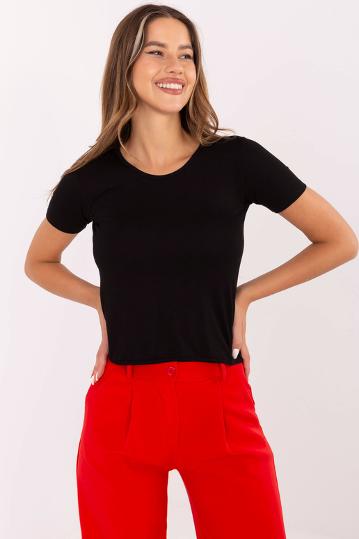 Melna Pixie blūze RUE PARIS