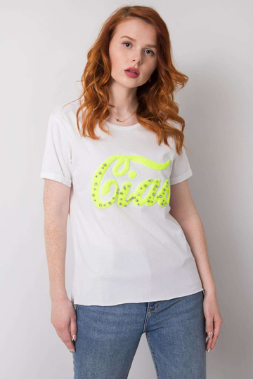 Balts T-krekls ar Erin...