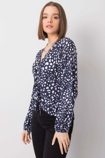 Ricarda tumši zila blūze