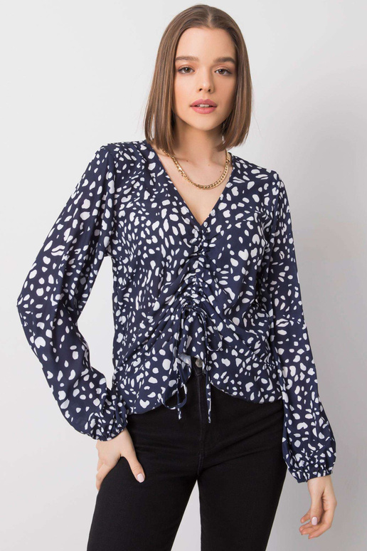 Ricarda tumši zila blūze