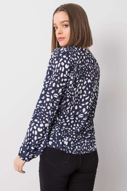 Ricarda tumši zila blūze