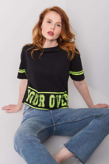 Melns kokvilnas Shelby... 2