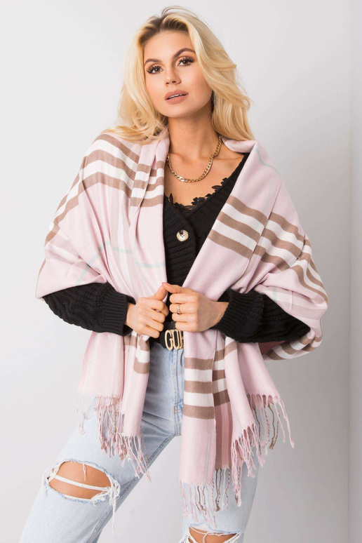 Gaiši rozā rūtains slings