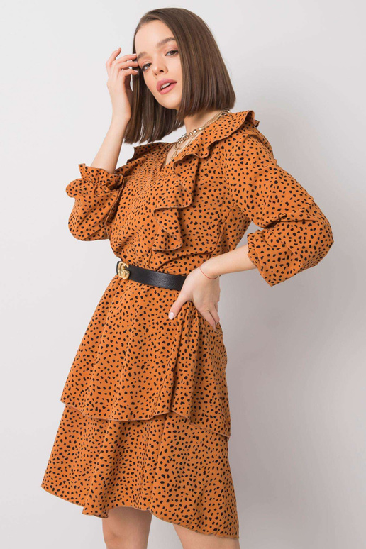 Blythe RUE PARIS gaiši brūna kleita