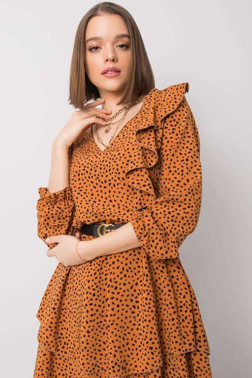 Blythe RUE PARIS gaiši brūna kleita