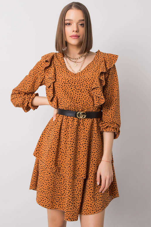 Blythe RUE PARIS gaiši brūna kleita