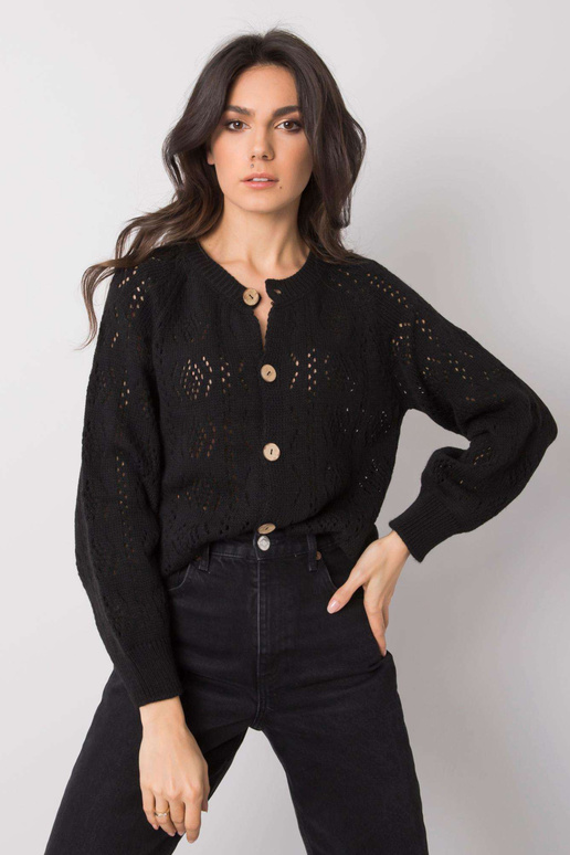 Melns pogāms džemperis Sierra OCH BELLA