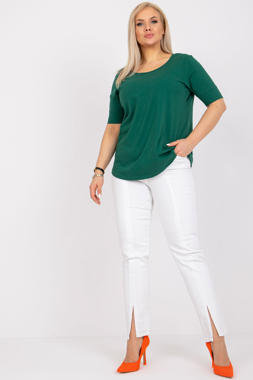 Tumši zaļš liela izmēra kokvilnas...