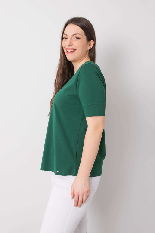 Tumši zaļš liela izmēra kokvilnas...