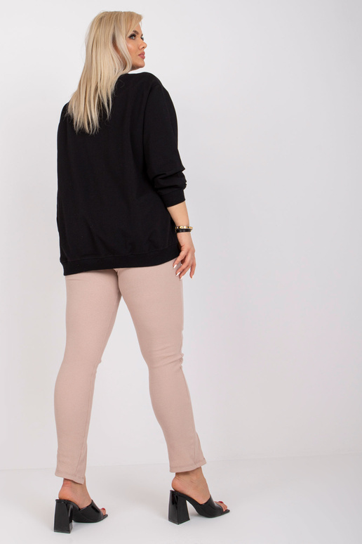 Melns Harmony Cotton liela izmēra...