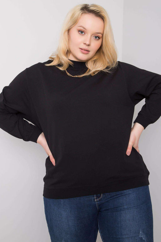 Melns Harmony Cotton liela izmēra...