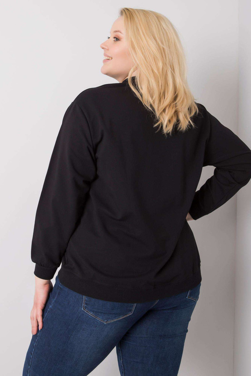 Melns Harmony Cotton liela izmēra...