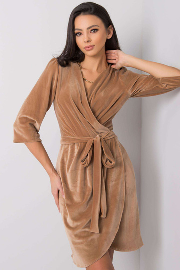 Bēša samta kleita Sonja 2