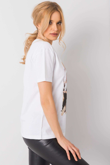 Balts Agates t-krekls 2