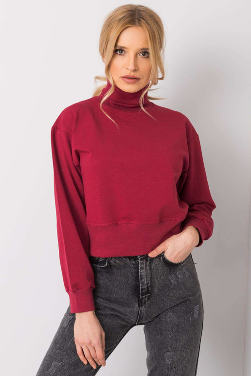 Bordo krāsas sporta krekls Vivian