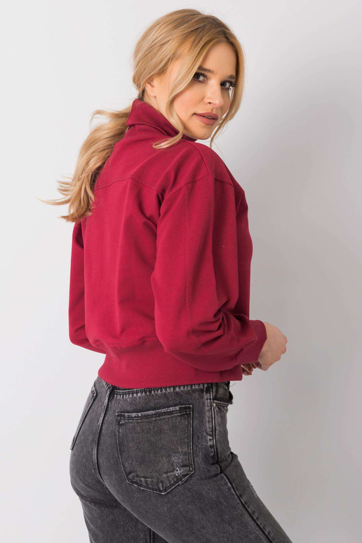 Bordo krāsas sporta krekls Vivian