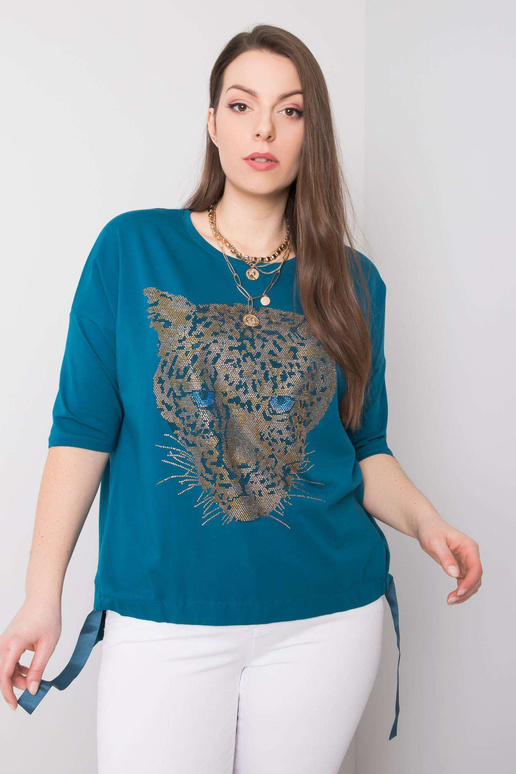 Jūras liela izmēra blūze ar Darren...