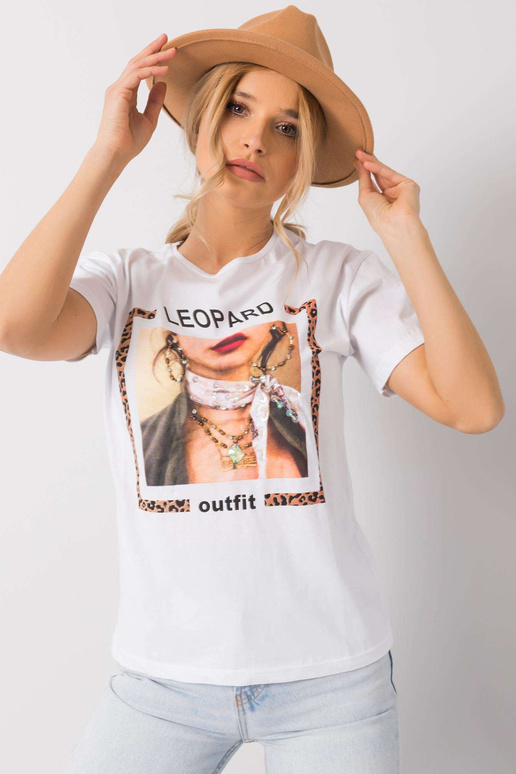 Balts T-krekls Madelyn Balts T-krekls Madelyn