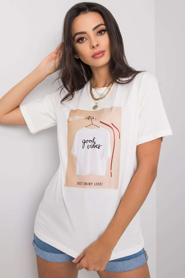 Balts t-krekls Saša 2