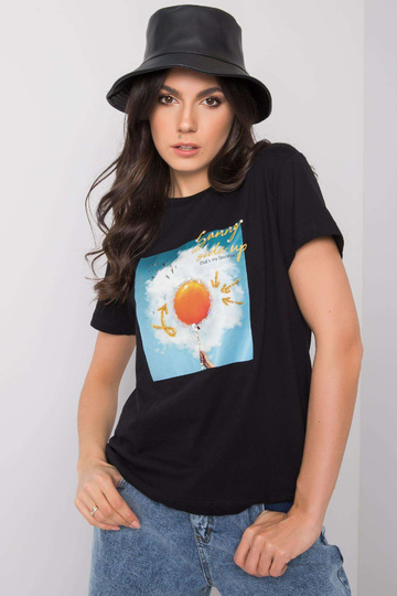 Melns T-krekls ar Trissa... 2