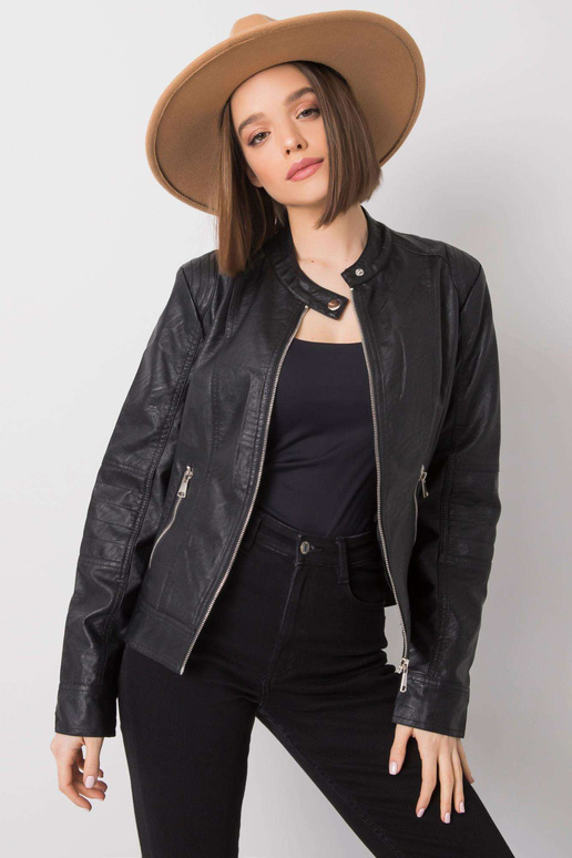 Eulalie Black Eco ādas jaka