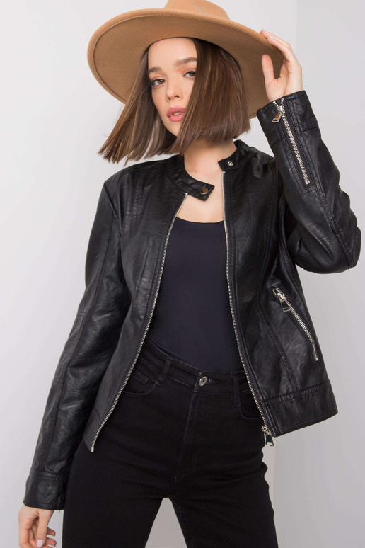 Eulalie Black Eco ādas jaka