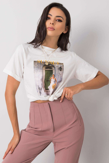 Balts T-krekls ar Gaelle... 2