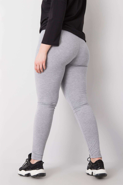 Pelēks Melange Liela izmēra kokvilnas...