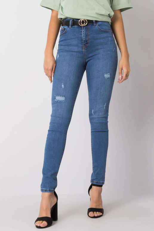 Zili džinsi ar nobrāzumiem Alyssa RUE...