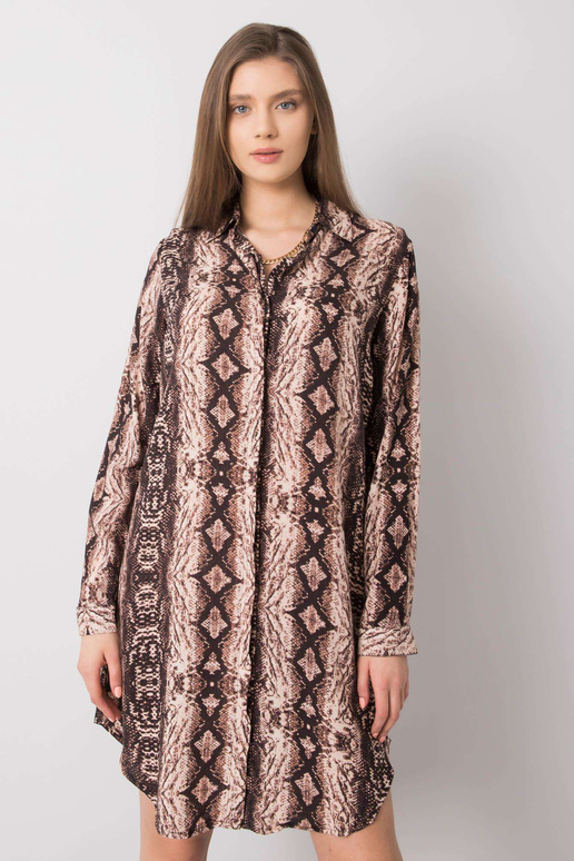 Brūna kleita ar rakstiem Venice RUE...