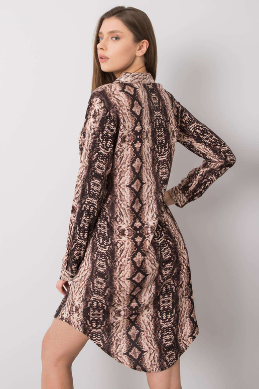 Brūna kleita ar rakstiem Venice RUE...