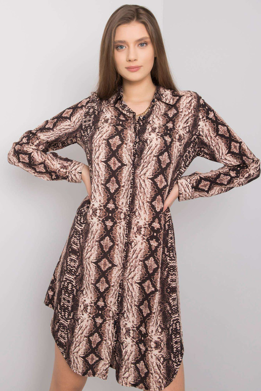 Brūna kleita ar rakstiem Venice RUE...