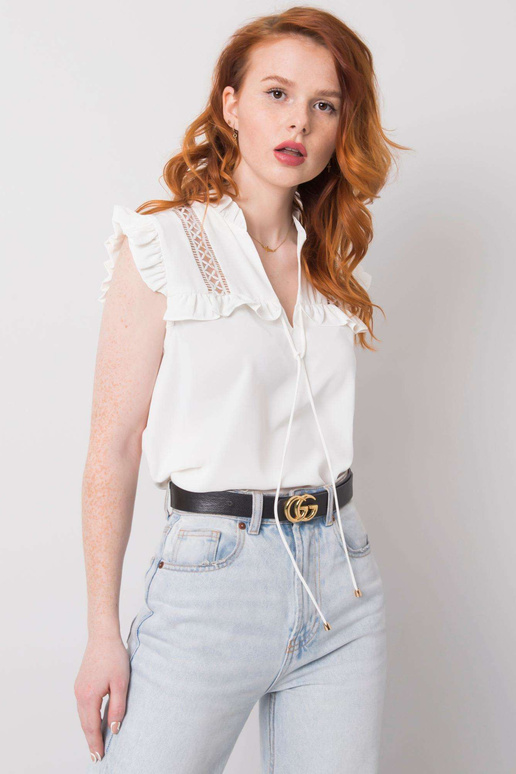 Ekrū formāla blūze Eira OCH BELLA