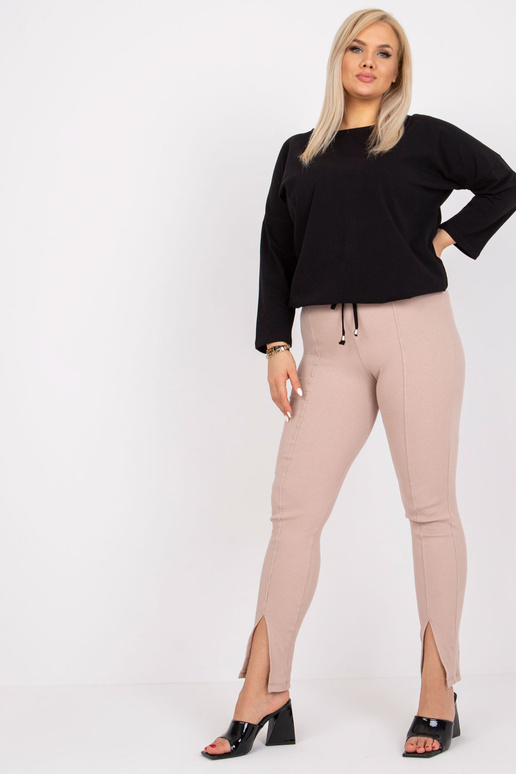 Melna sieviešu liela izmēra kokvilnas...