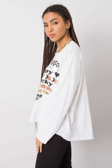 Miriana balta blūze ar... 2