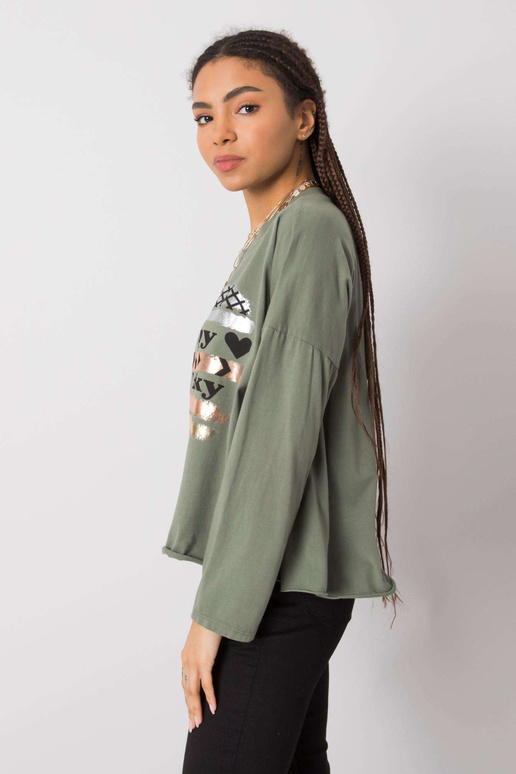 Khaki krāsas Miriana blūze ar garām...