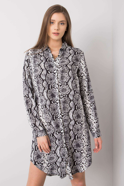 Balta un melna kleita ar apdrukām... Balta un melna kleita ar apdrukām...