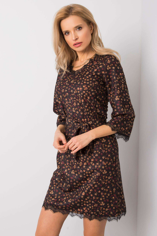 Coralie melna kleita