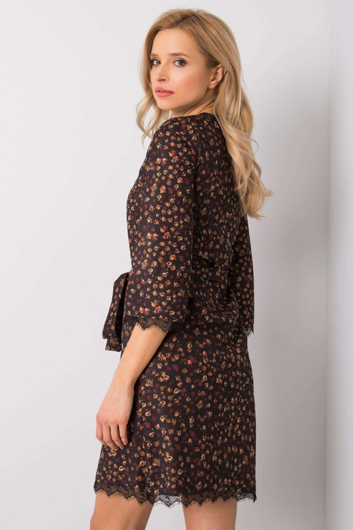 Coralie melna kleita