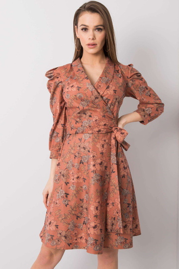 Gaiši brūna Eloise kleita 2