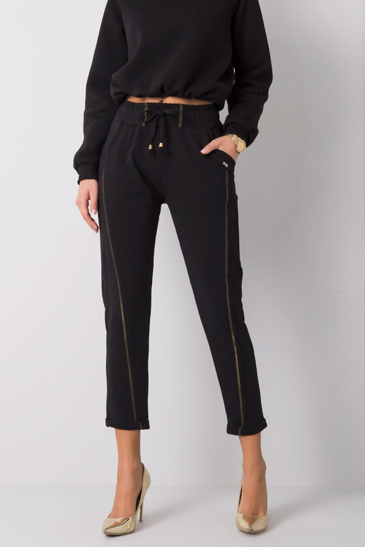 Melnās Riviera bikses Melnās Riviera bikses