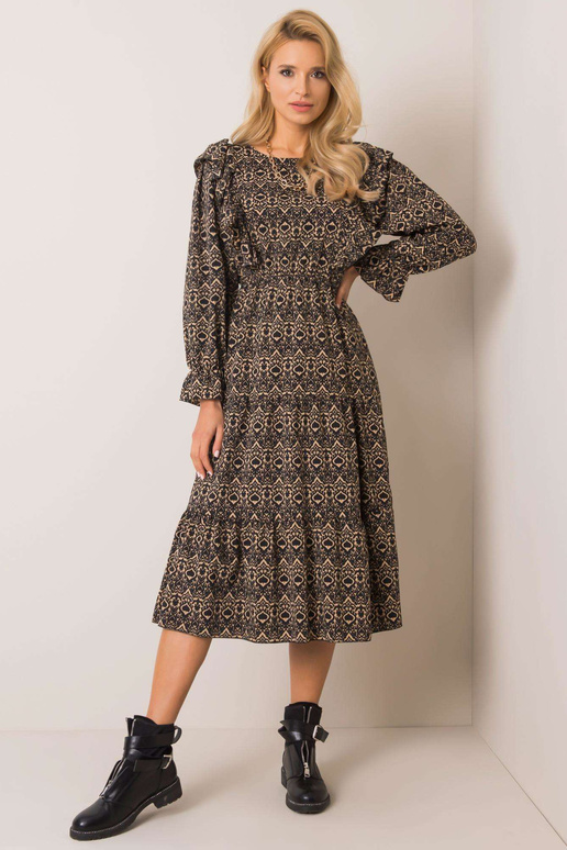 Melna un bēša kleita no Reese