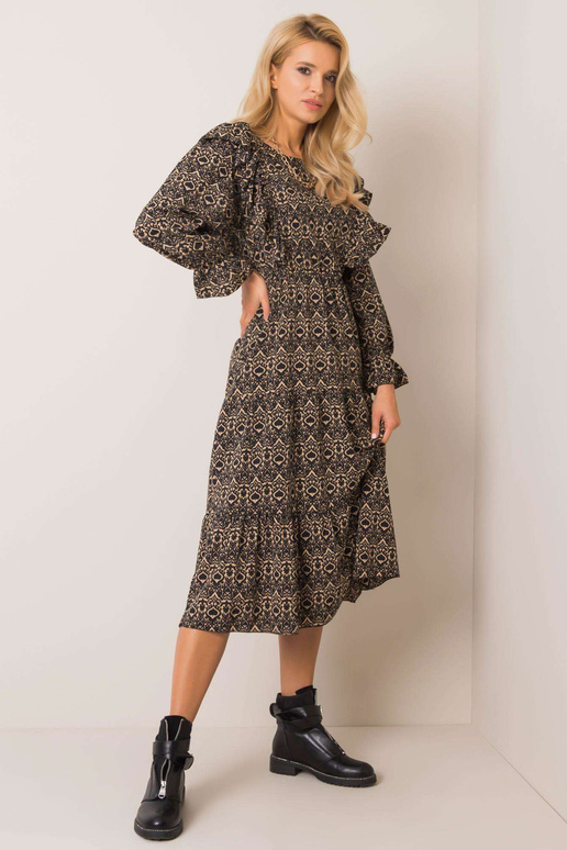 Melna un bēša kleita no Reese