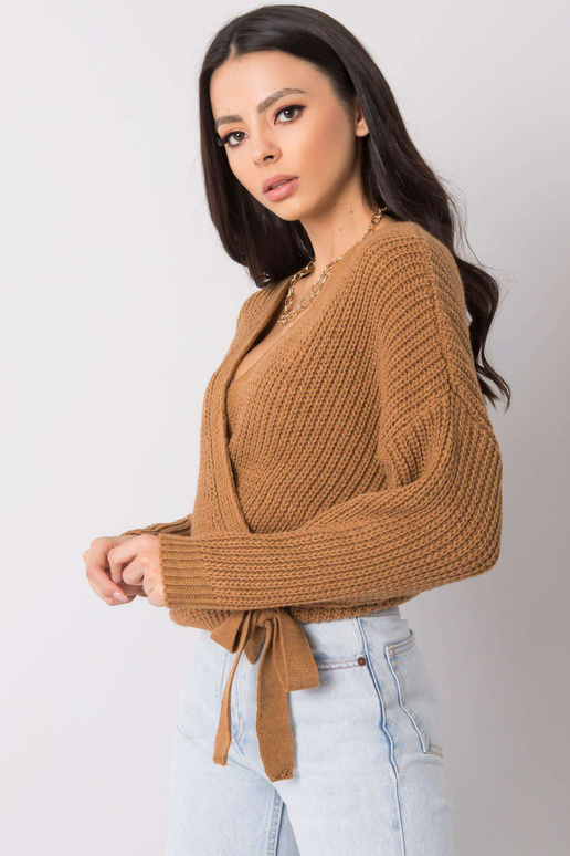 Gaiši brūns džemperis Alisa SUBLEVEL