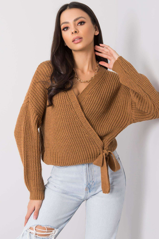 Gaiši brūns džemperis Alisa SUBLEVEL