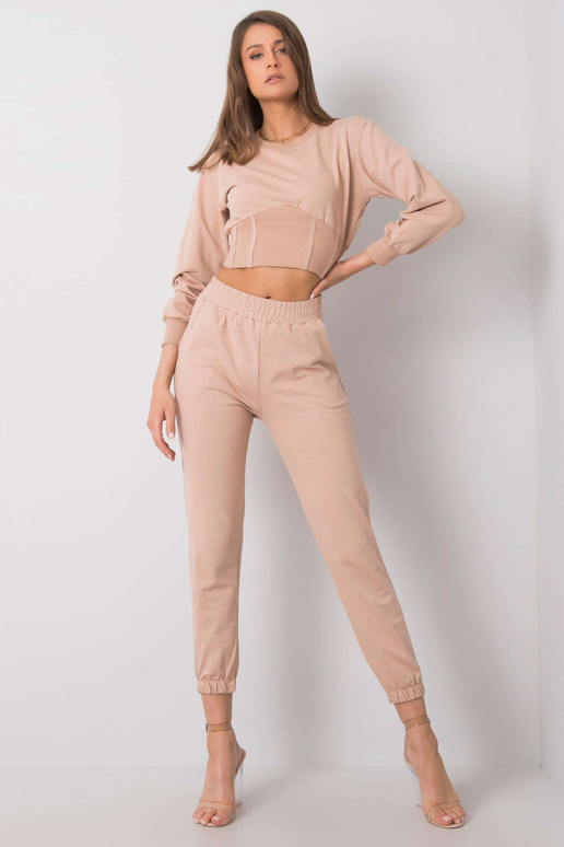 Bēšs ikdienas komplekts Odille RUE PARIS Bēšs ikdienas komplekts Odille RUE PARIS