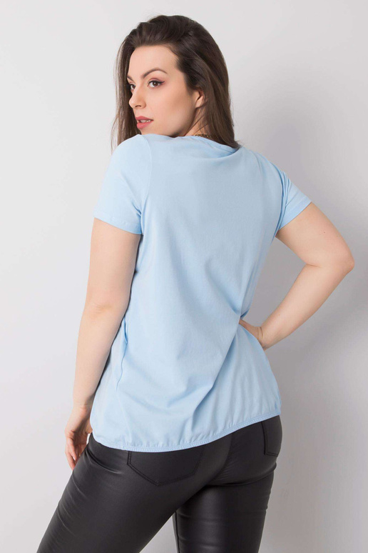 Zila zila Celeste kokvilnas liela...