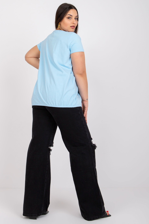 Zila zila Celeste kokvilnas liela...